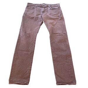 7 For All Mankind Men's Straight Jeans in Brown